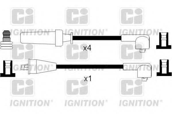 QUINTON HAZELL XC617 Комплект дротів запалення