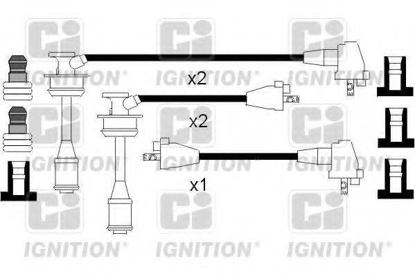 QUINTON HAZELL XC625 Комплект проводов зажигания