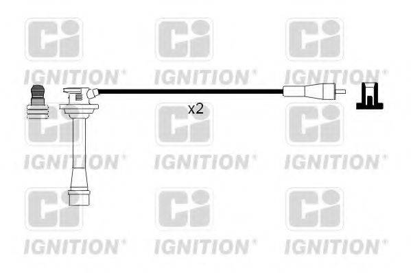 QUINTON HAZELL XC662 Комплект дротів запалення