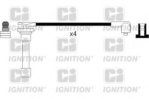 QUINTON HAZELL XC665 Комплект дротів запалення