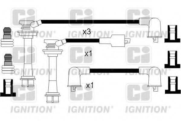 QUINTON HAZELL XC691 Комплект дротів запалення