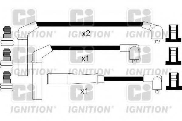 QUINTON HAZELL XC693 Комплект проводов зажигания