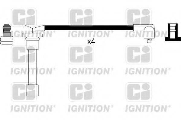 QUINTON HAZELL XC704 Комплект проводов зажигания