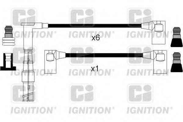 QUINTON HAZELL XC708 Комплект дротів запалення