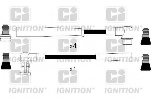QUINTON HAZELL XC762 Комплект дротів запалення
