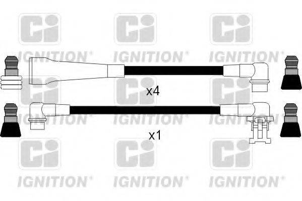 QUINTON HAZELL XC775 Комплект проводов зажигания