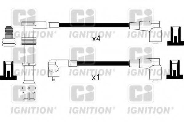 QUINTON HAZELL XC826 Комплект дротів запалення