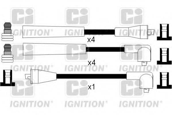 QUINTON HAZELL XC835 Комплект дротів запалення
