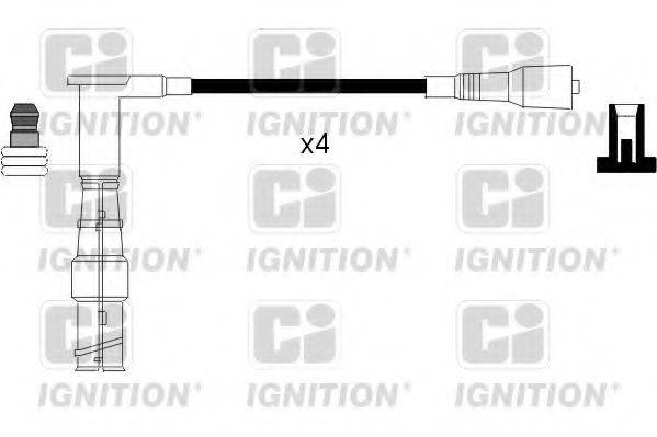 QUINTON HAZELL XC858 Комплект проводов зажигания