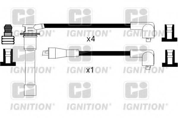 QUINTON HAZELL XC890 Комплект дротів запалення