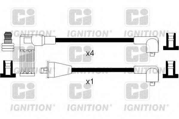 QUINTON HAZELL XC908 Комплект дротів запалення