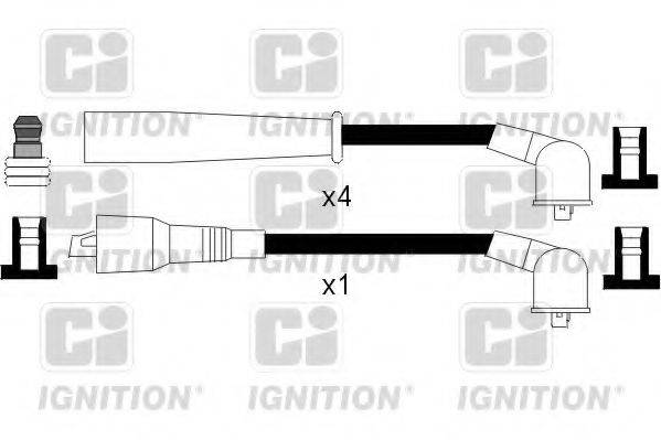 QUINTON HAZELL XC911 Комплект проводов зажигания