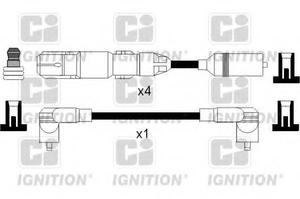 QUINTON HAZELL XC956 Комплект дротів запалення