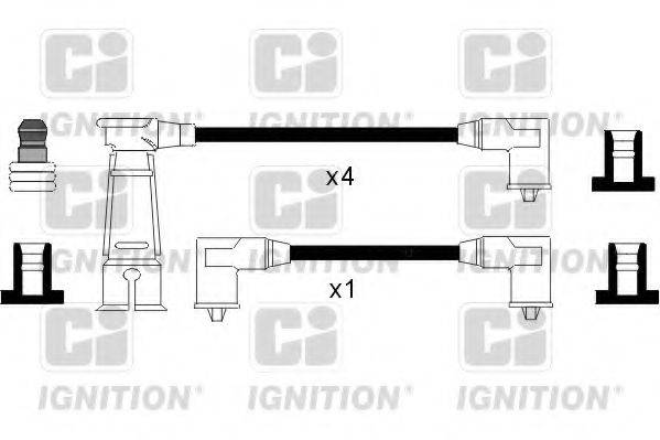 QUINTON HAZELL XC970 Комплект проводов зажигания