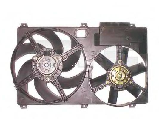 Вентилятор, охлаждение двигателя TYC 805-1010