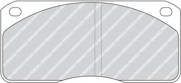 Комплект гальмівних колодок, дискове гальмо FERODO FCV523