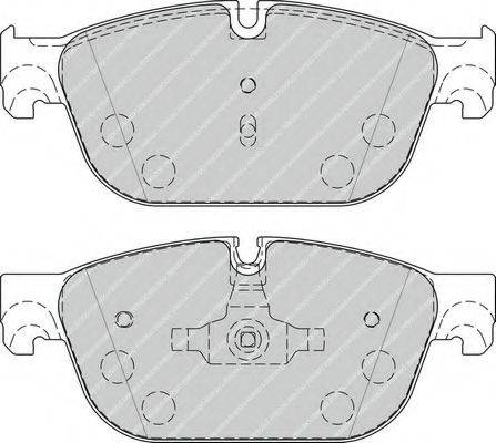 FERODO FDB4313 Комплект тормозных колодок, дисковый тормоз