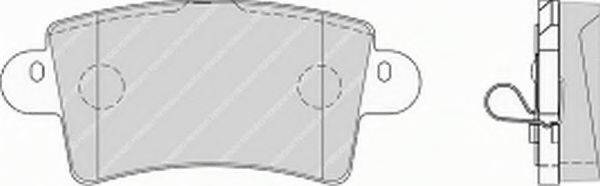 FERODO FVR1453 Комплект тормозных колодок, дисковый тормоз