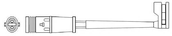 Сигнализатор, износ тормозных колодок FERODO FWI311