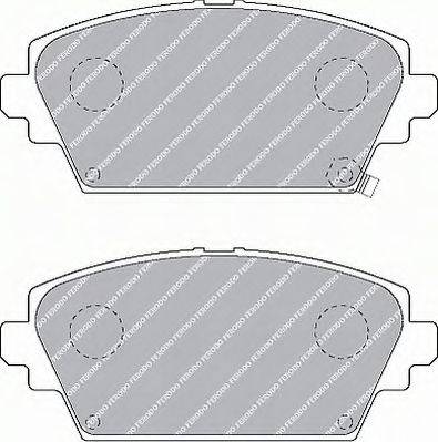 FERODO FSL1439 Комплект тормозных колодок, дисковый тормоз