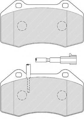 FERODO FSL4320 Комплект тормозных колодок, дисковый тормоз