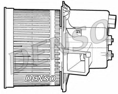 Вентилятор салону DENSO DEA09062