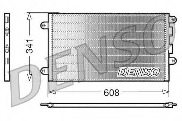 DENSO DCN01012 Конденсатор, кондиционер