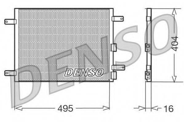 Конденсатор, кондиціонер DENSO DCN01023