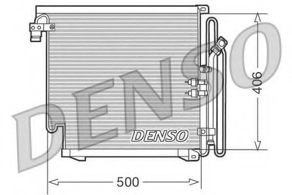 DENSO DCN02010 Конденсатор, кондиционер