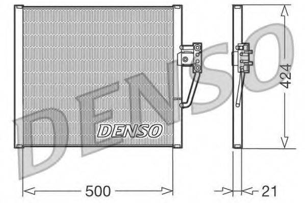 Конденсатор, кондиционер DENSO DCN05005