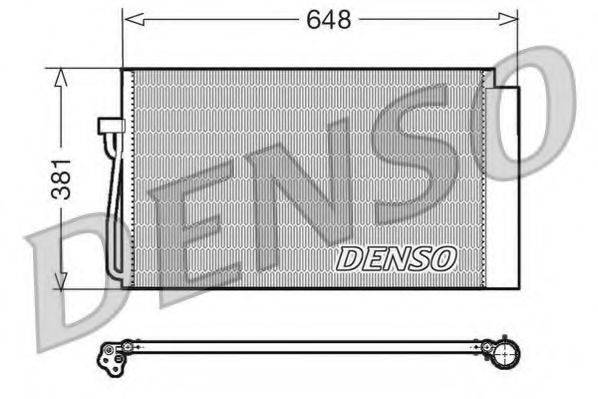 DENSO DCN05017 Конденсатор, кондиционер