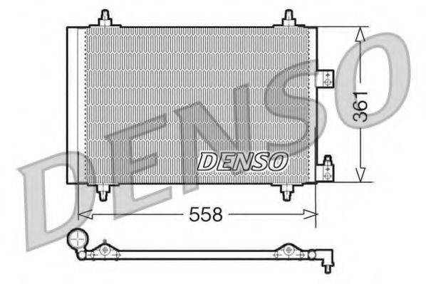 DENSO DCN07005 Конденсатор, кондиціонер