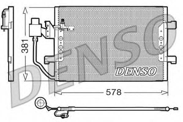 DENSO DCN17001 Конденсатор, кондиционер