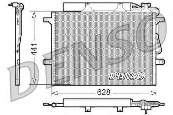 DENSO DCN17018 Конденсатор, кондиционер