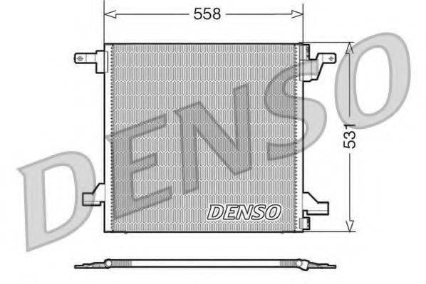 DENSO DCN17022 Конденсатор, кондиционер