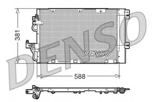 DENSO DCN20010 Конденсатор, кондиционер