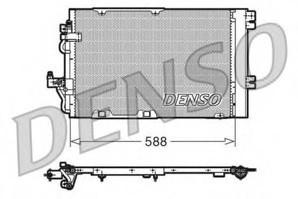 Конденсатор, кондиционер DENSO DCN20011