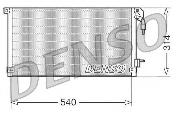 DENSO DCN21003 Конденсатор, кондиционер