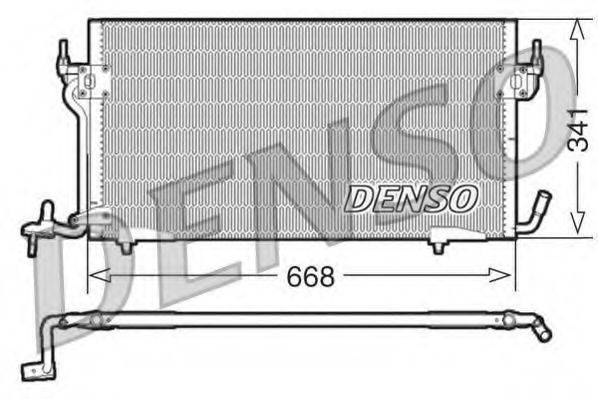 DENSO DCN21011 Конденсатор, кондиционер