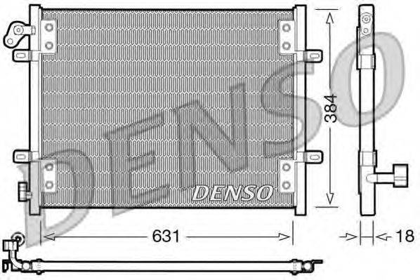 Конденсатор, кондиціонер DENSO DCN23002