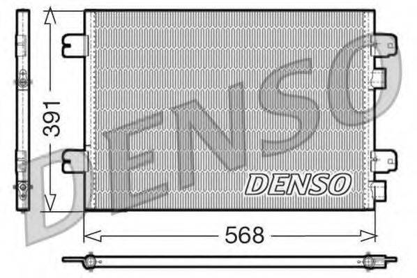 DENSO DCN23011 Конденсатор, кондиционер