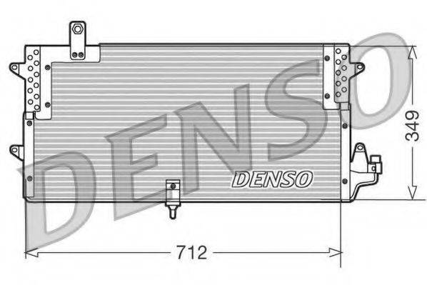 Конденсатор, кондиционер DENSO DCN32006