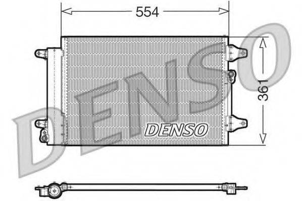 DENSO DCN32015 Конденсатор, кондиционер