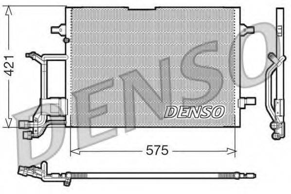DENSO DCN32016 Конденсатор, кондиционер