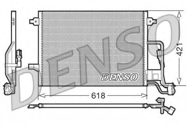 DENSO DCN32018 Конденсатор, кондиционер
