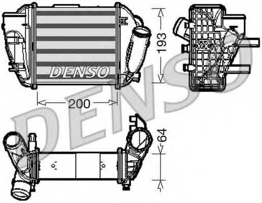 DENSO DIT02005 Интеркулер