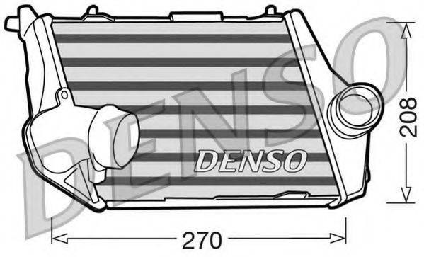 Интеркулер DENSO DIT02013