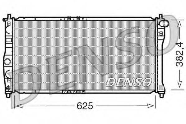 Радиатор, охлаждение двигателя DENSO DRM08002