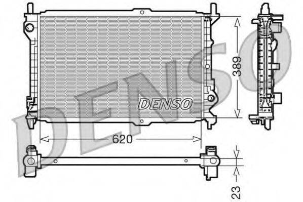 DENSO DRM10107 Радиатор, охлаждение двигателя