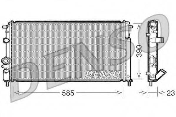 DENSO DRM23053 Радиатор, охлаждение двигателя